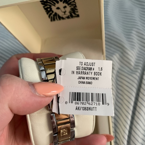 NWT Anne Klein Two-Tone Watch - Picture 2 of 3